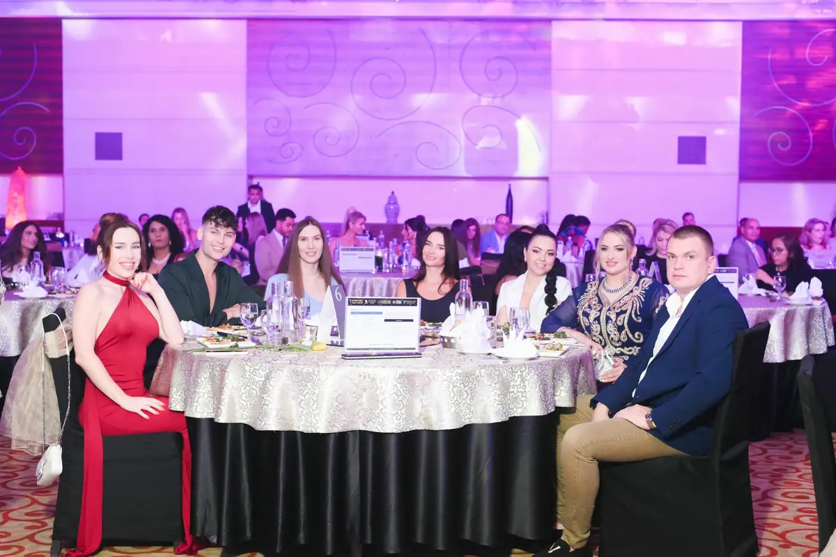Winners celebrating at the Golden Tree Awards gala